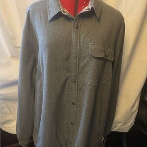 The North Face Men's Charcoal Sherpa Shirt Jacket